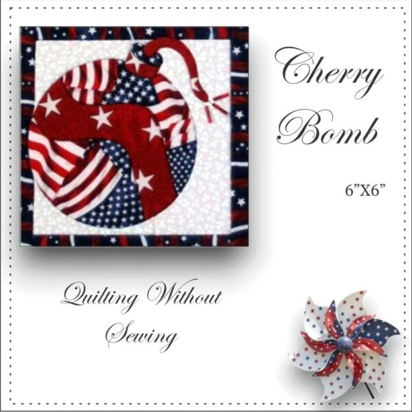 Cherry Bomb Quilting Without A Sewing Machine