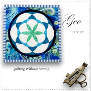 Geo Quilting without sewing