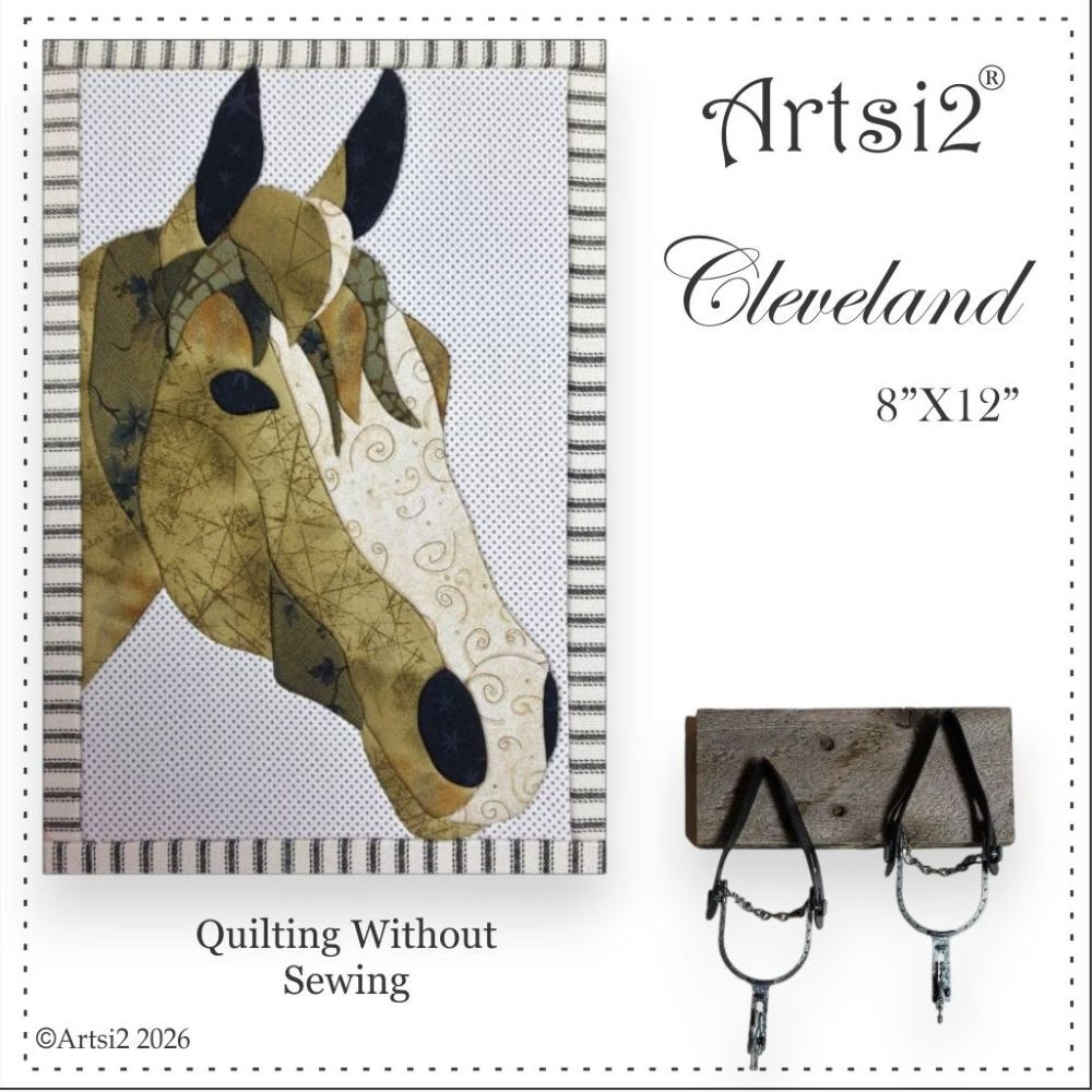 A picture of the Cleveland Horse Quilting Without Sewing Technique
