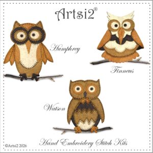 Owl stitch Kits