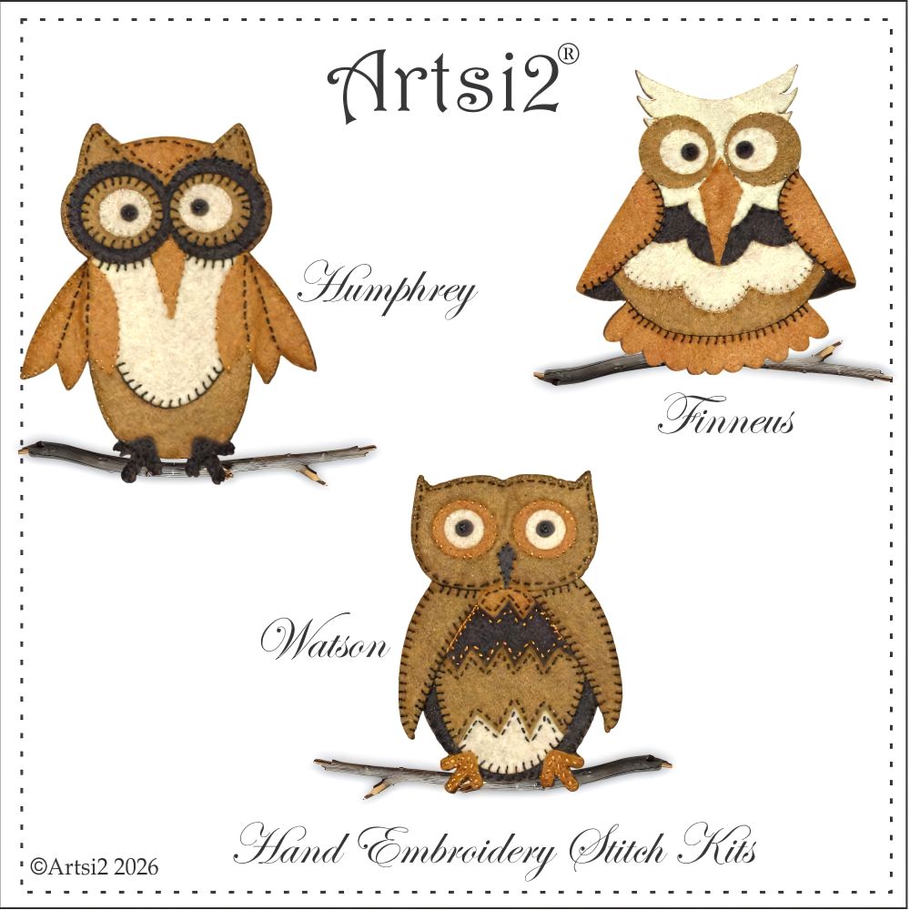 Owl stitch Kits